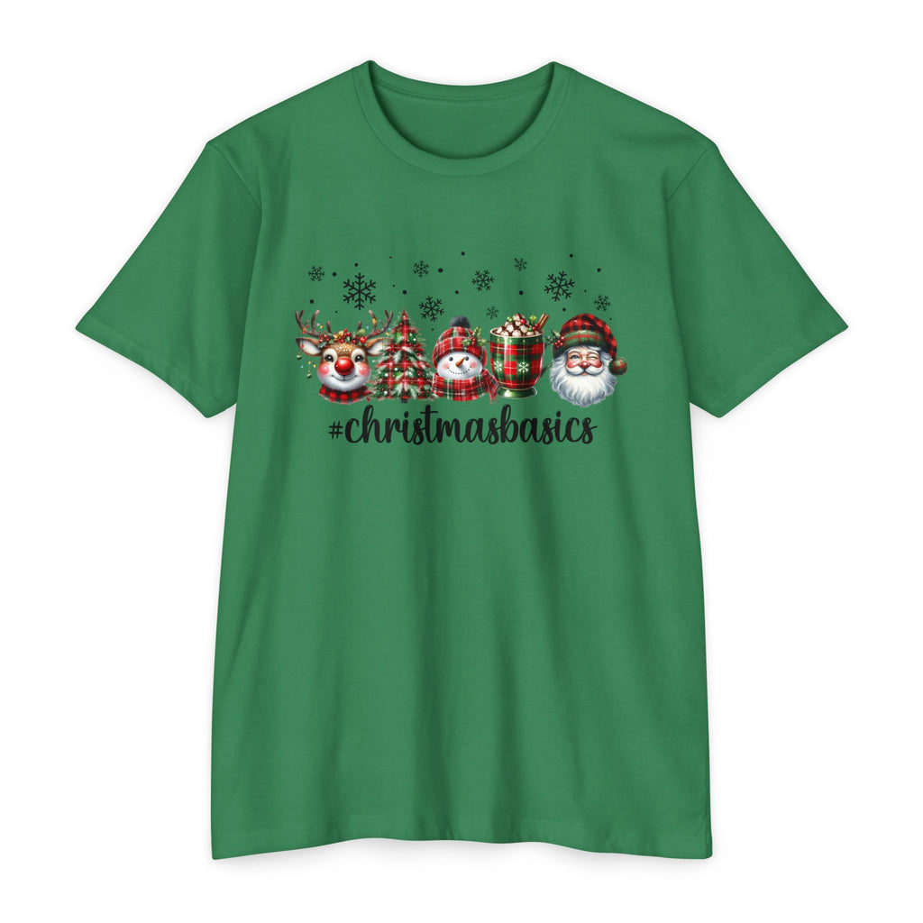 Christmas Basics T-Shirt – Festive Holiday Tee (4 Colors)