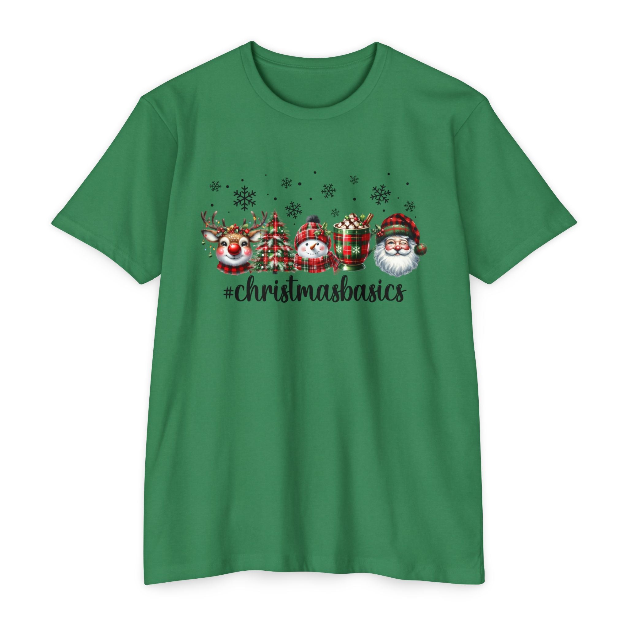 Christmas Basics T-Shirt – Festive Holiday Tee (4 Colors)