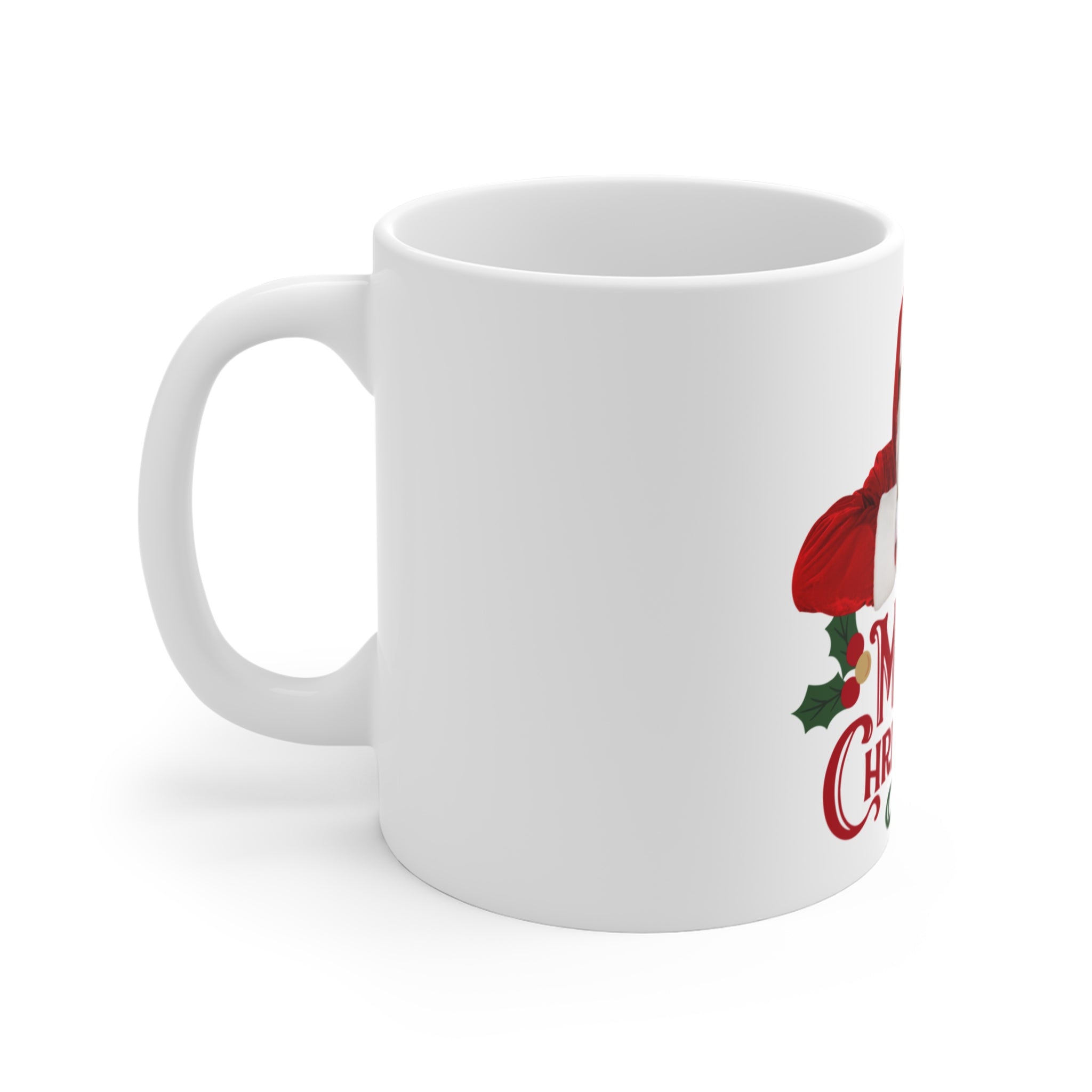 Santa Claus Merry Christmas Mug – Festive Holiday Coffee Cup