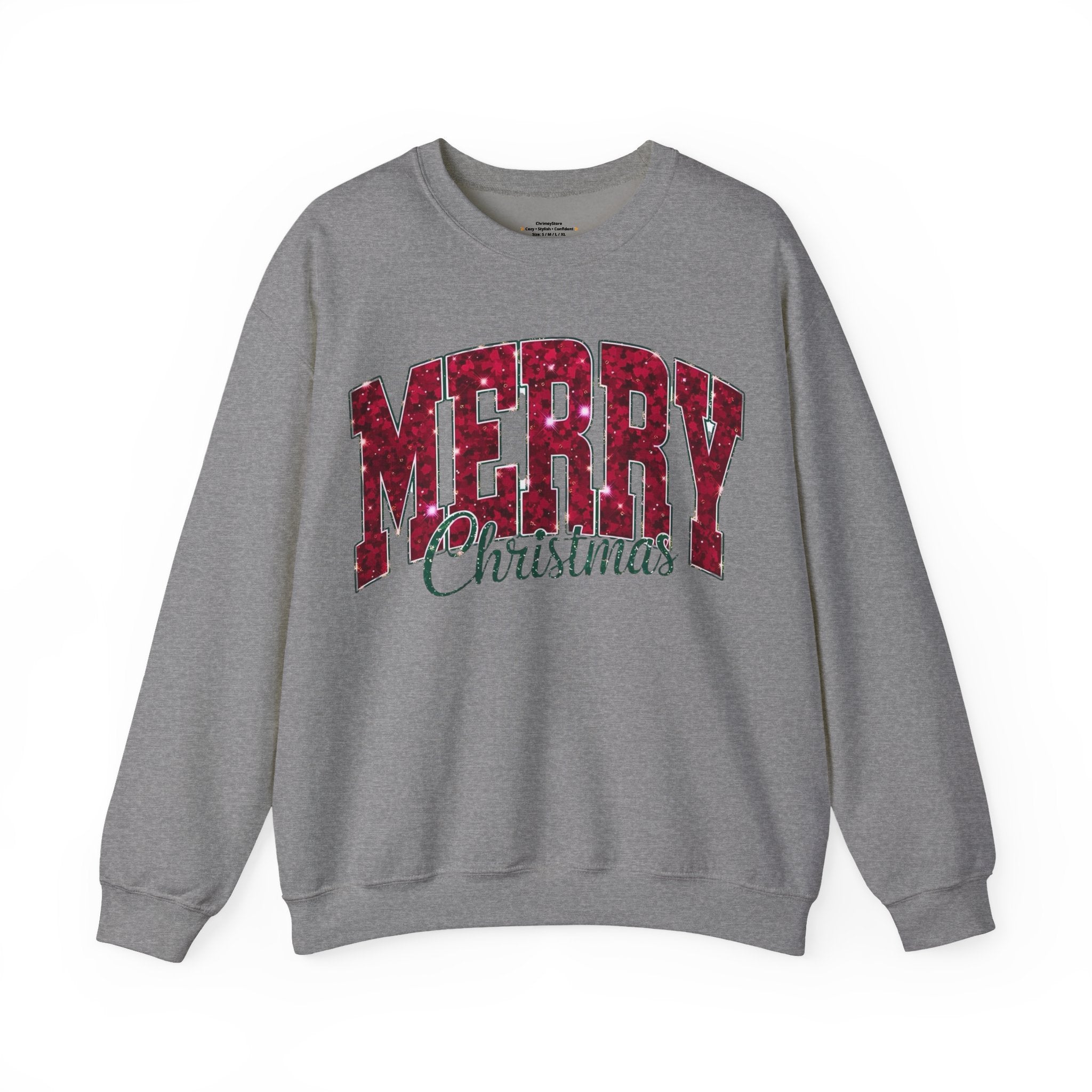 Merry Christmas Sweatshirt – Festive Holiday Crewneck for Winter Comfort