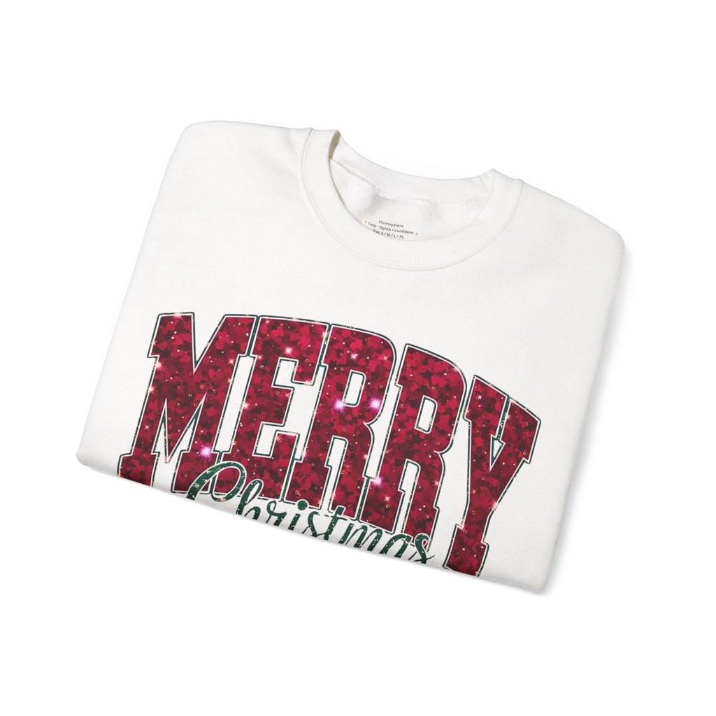 Merry Christmas Sweatshirt – Festive Holiday Crewneck for Winter Comfort