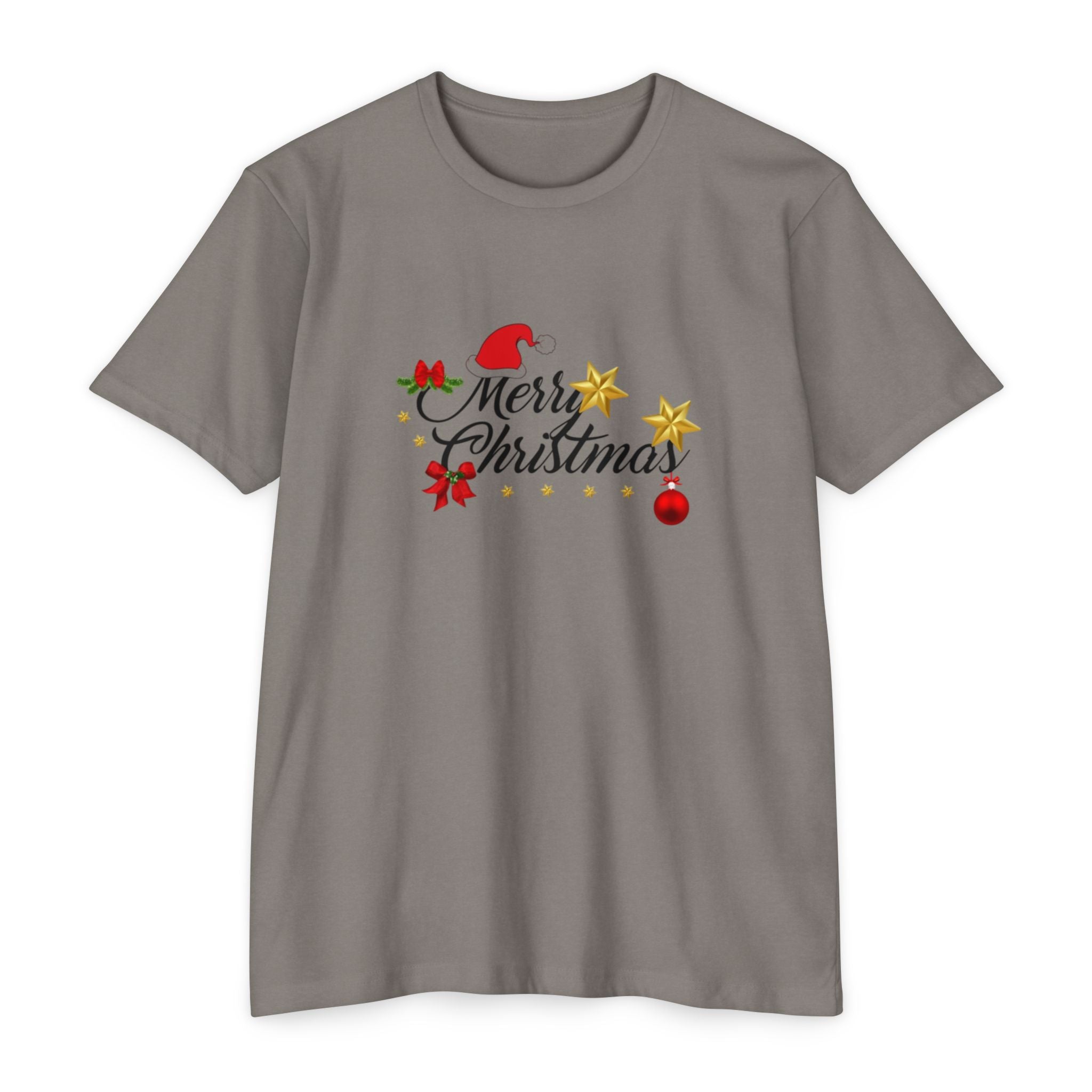 Merry Christmas Stars T-Shirt – Festive Holiday Tee