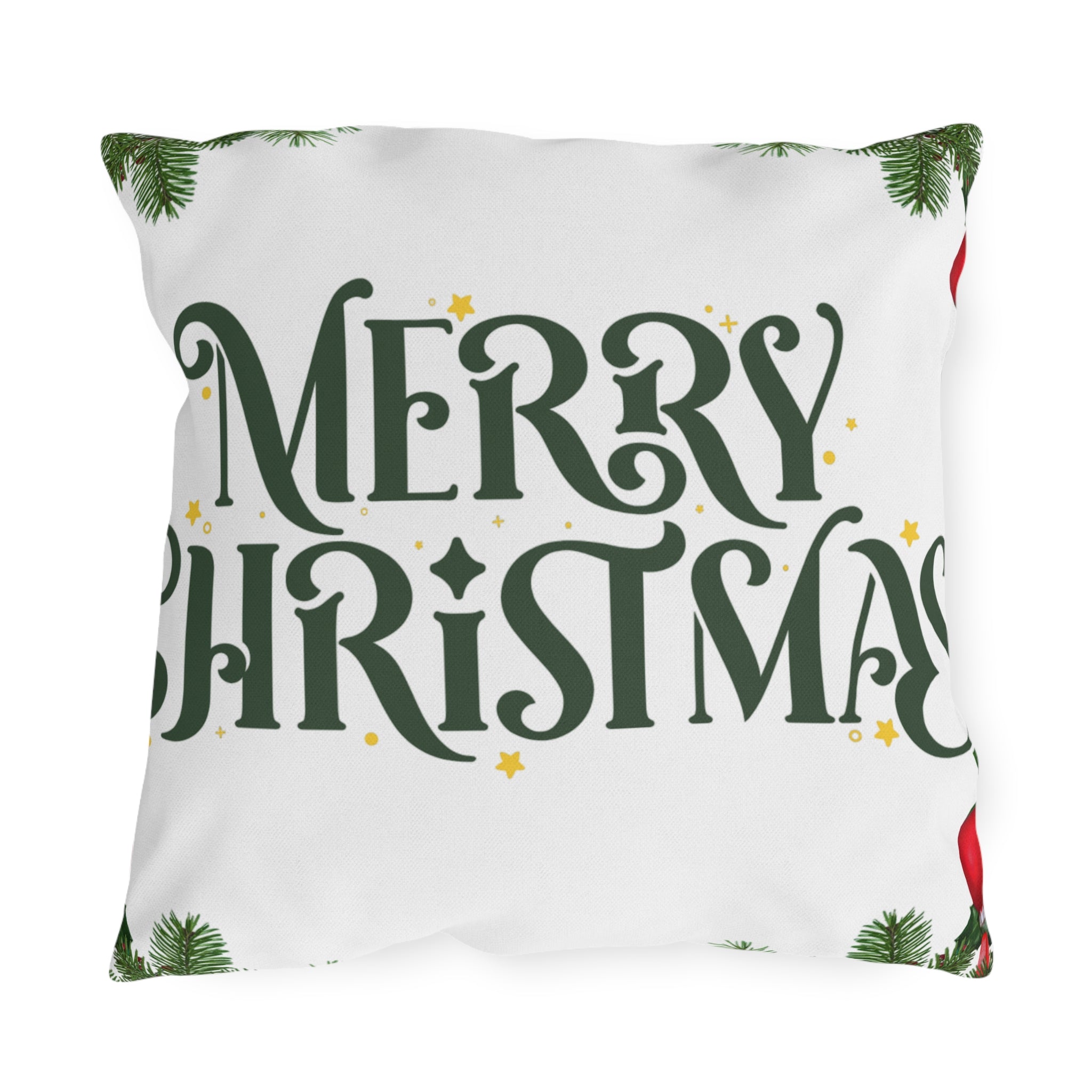 Merry Christmas Decorative Throw Pillow