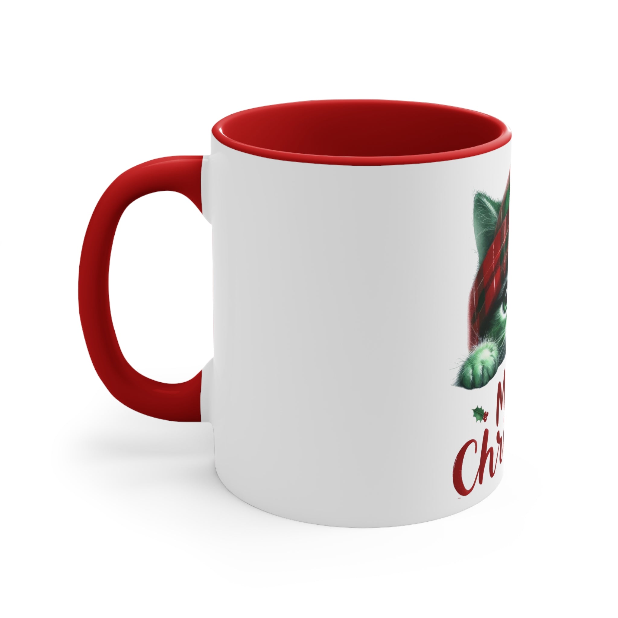 Merry Christmas Cat Mug