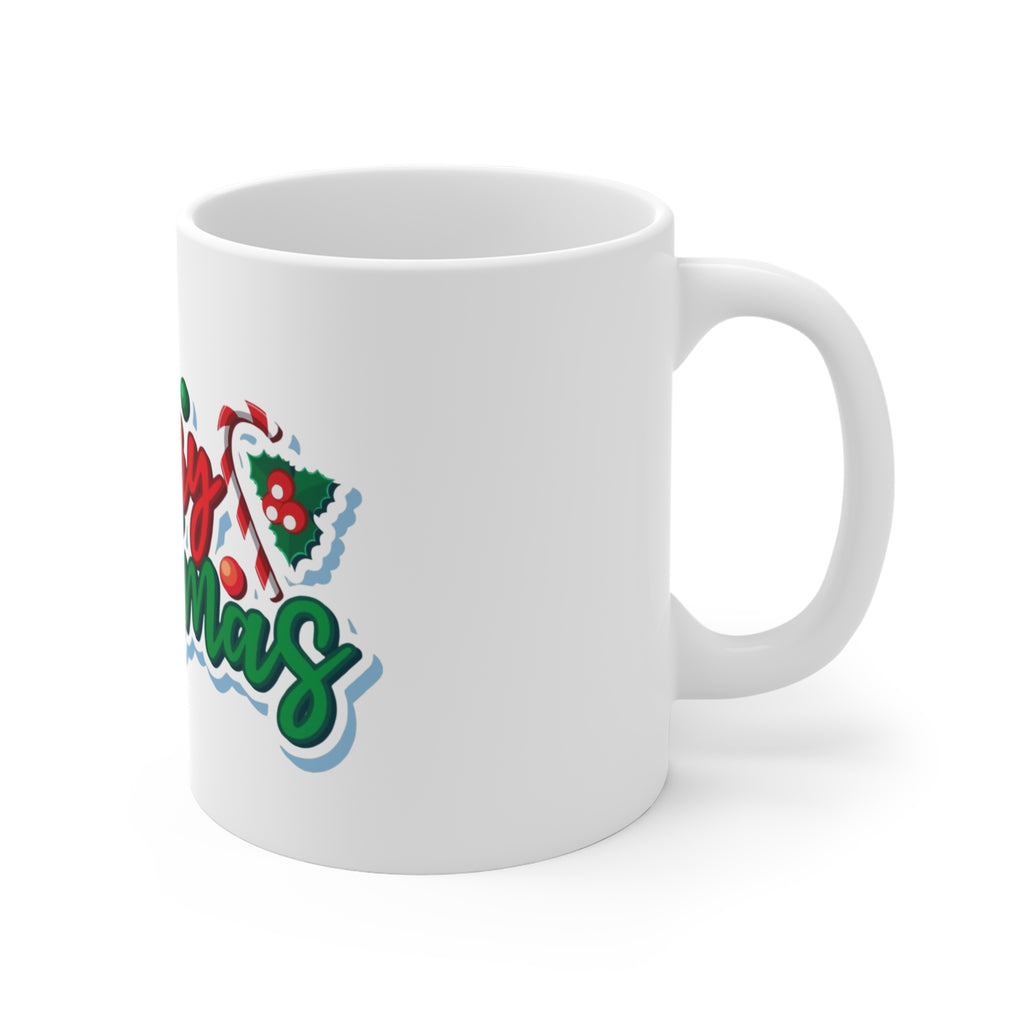 Merry Christmas Mug – Festive Holiday Coffee Cup