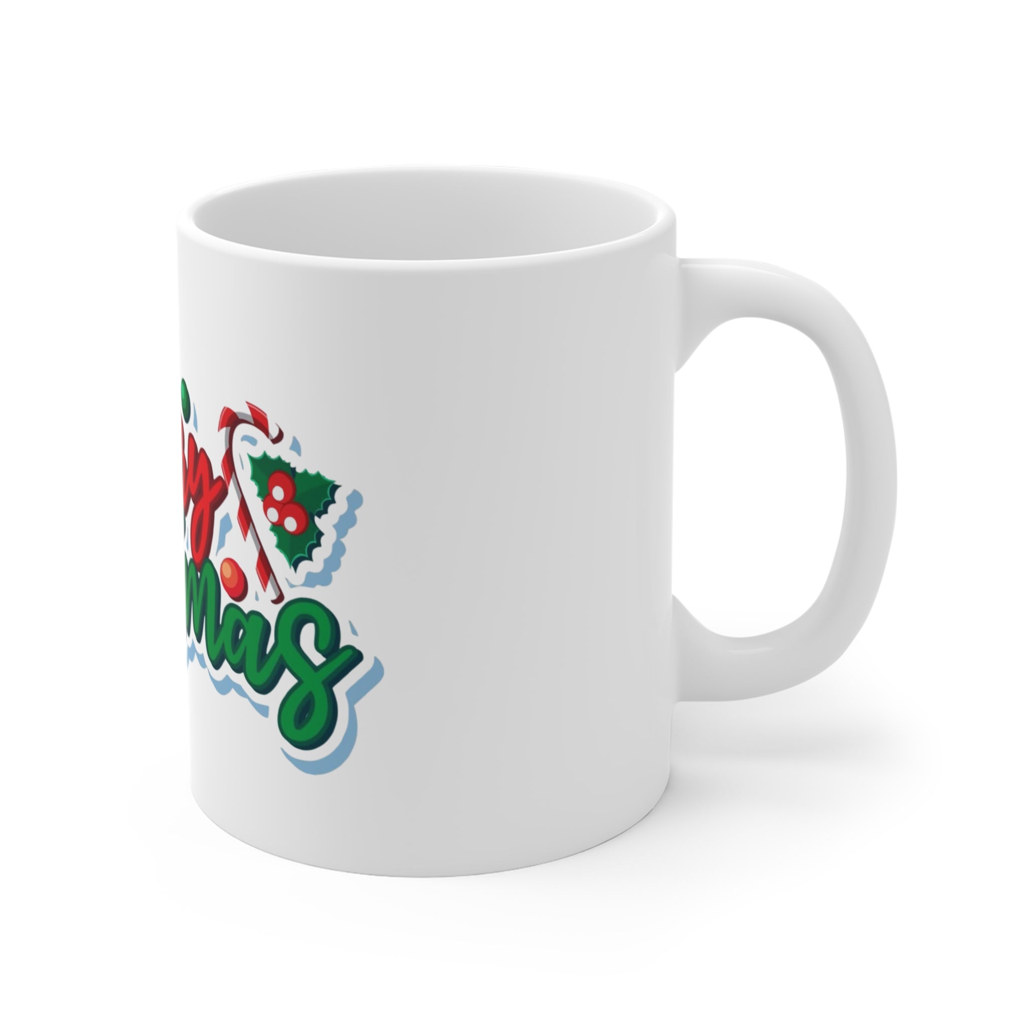 Merry Christmas Mug – Festive Holiday Coffee Cup