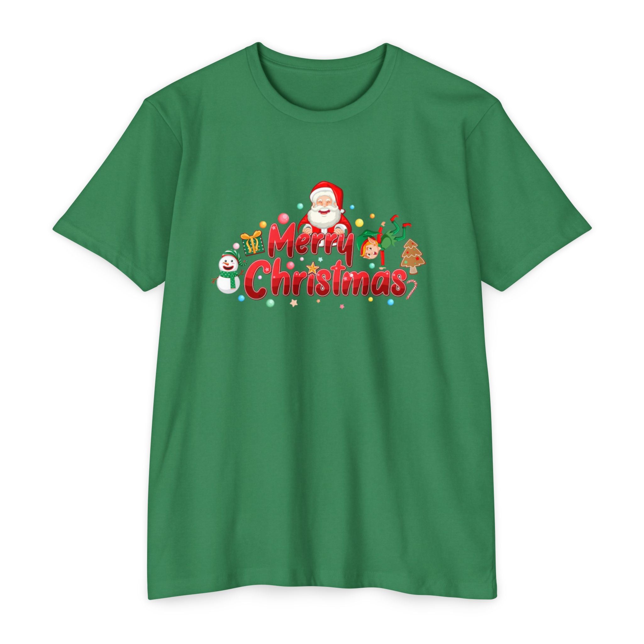 Merry Christmas Santa T-Shirt – Festive Holiday Tee