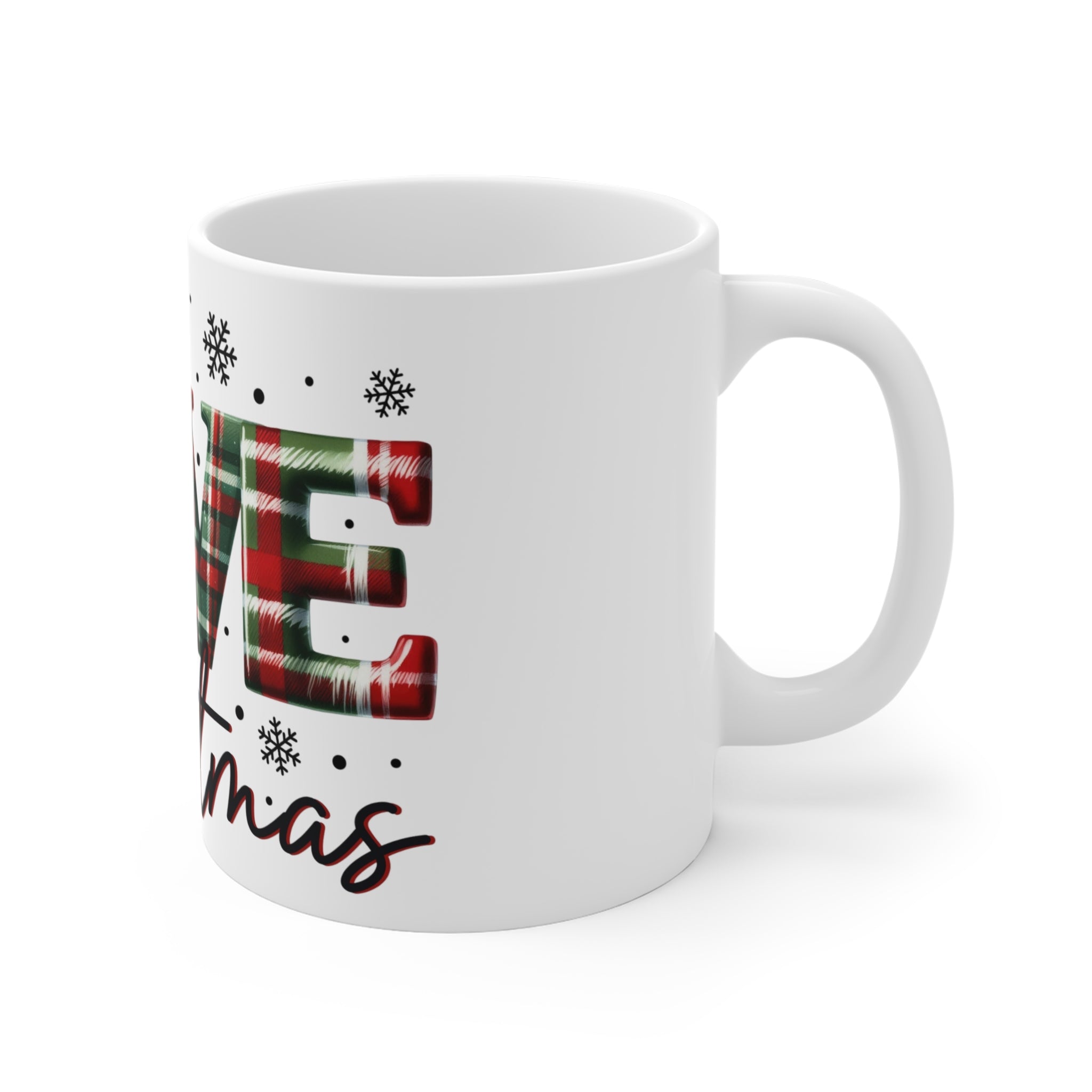Love Christmas Reindeer Mug