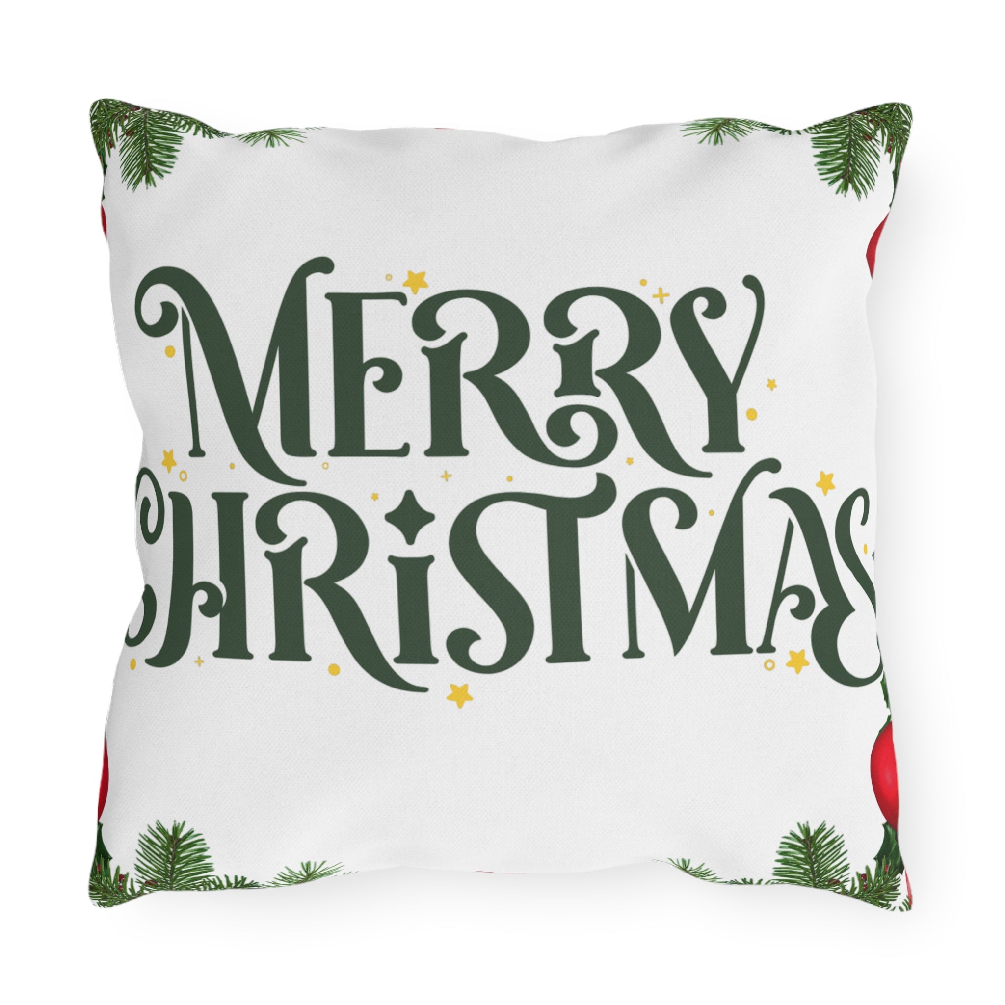 Merry Christmas Decorative Throw Pillow