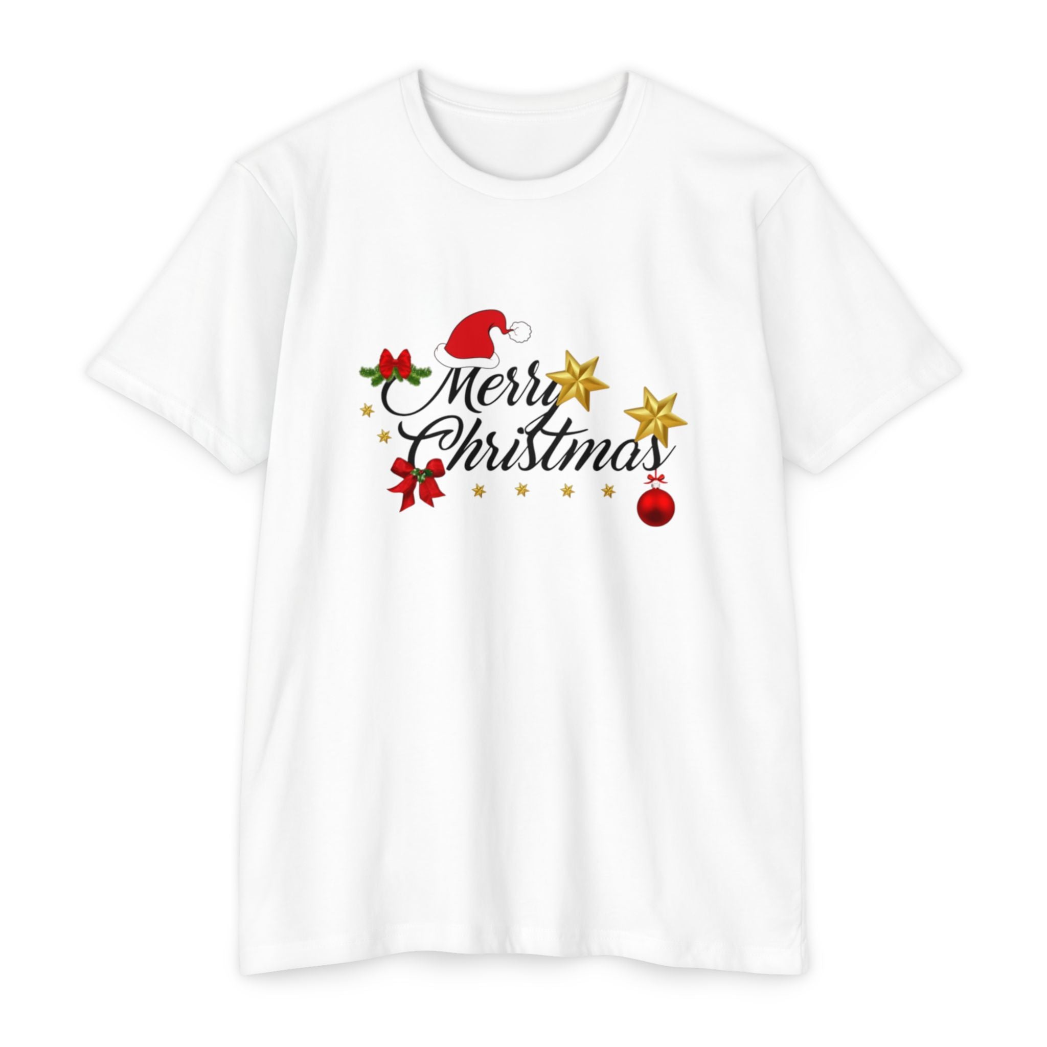 Matching Merry Christmas T-Shirts for Couples – Festive Holiday Outfit