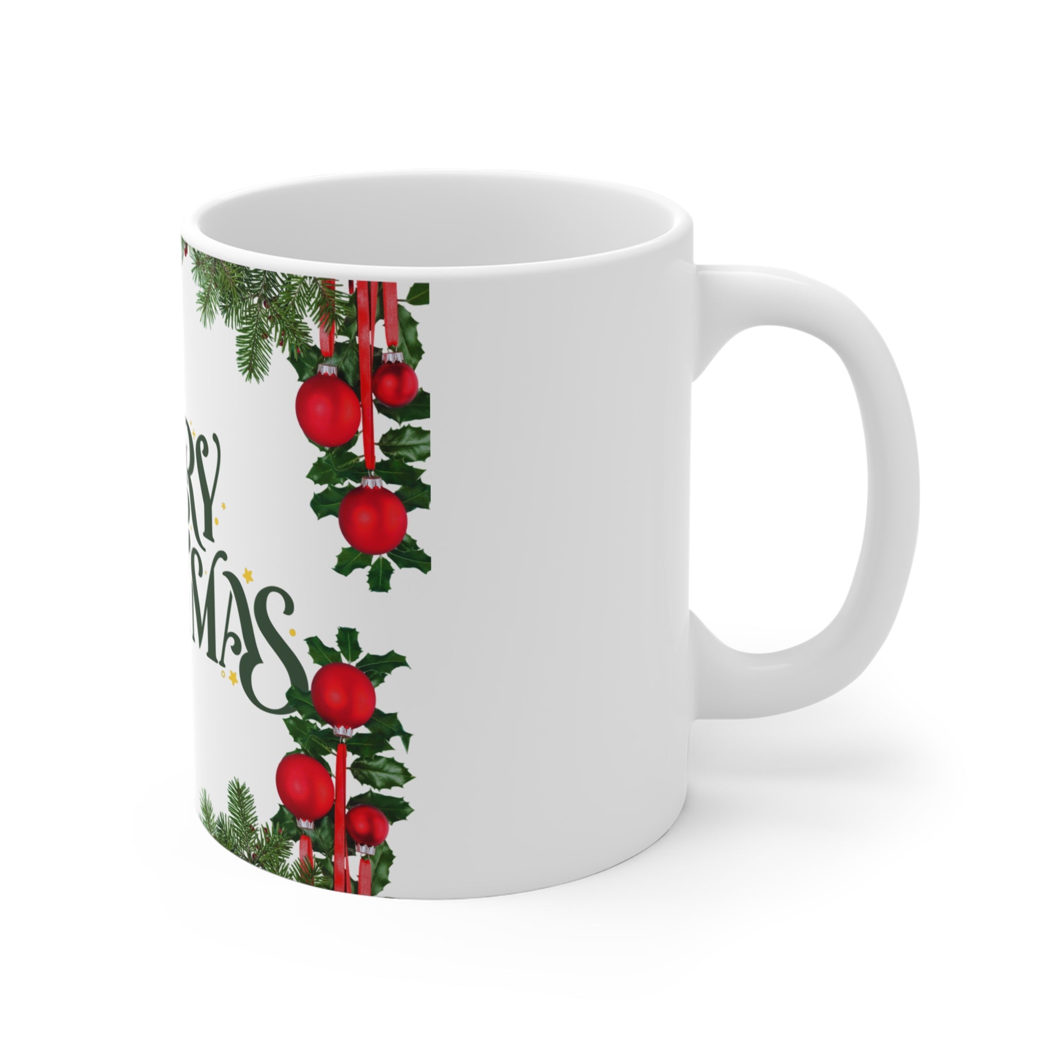 Merry Christmas Mug – Festive Holiday Coffee Cup