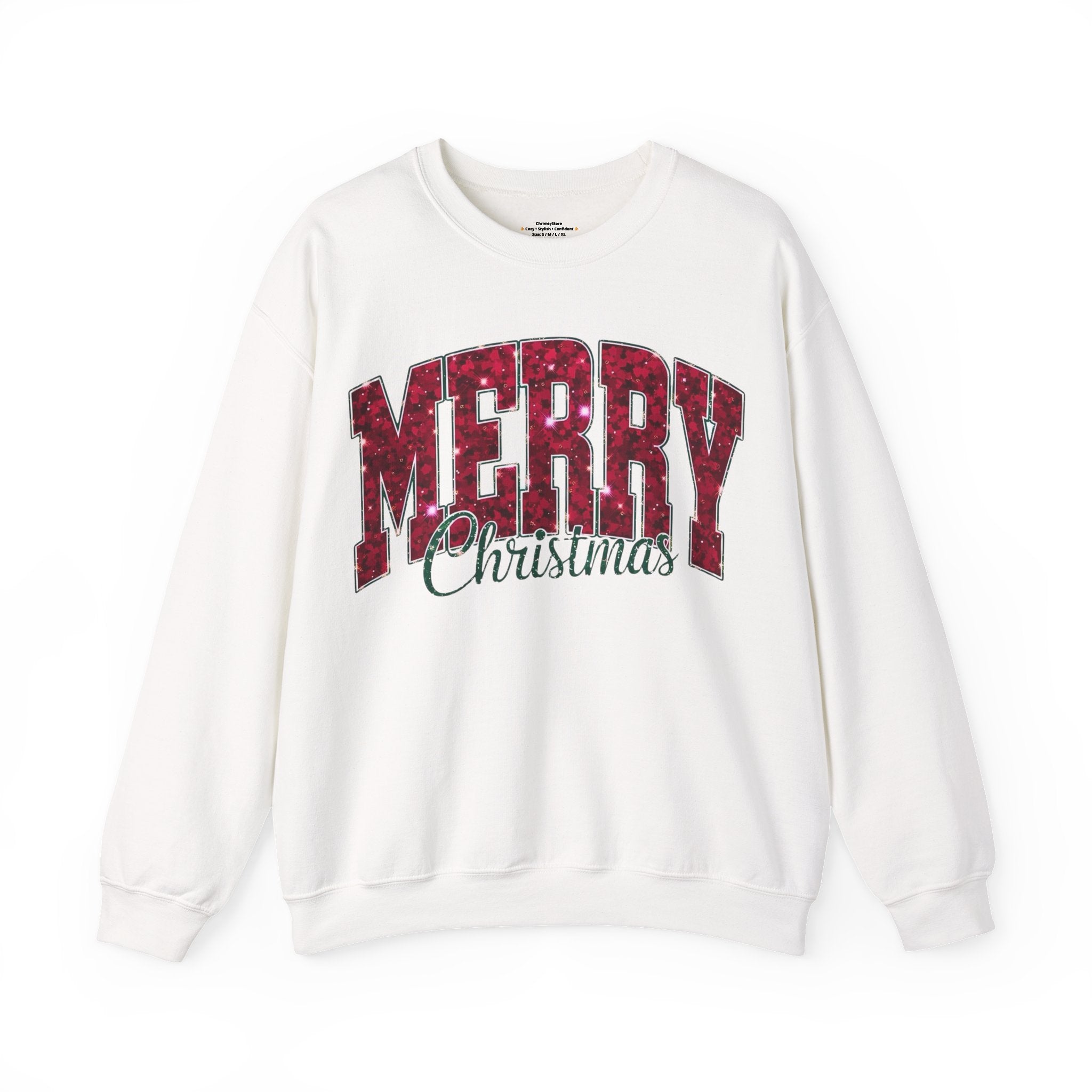 Merry Christmas Sweatshirt – Festive Holiday Crewneck for Winter Comfort