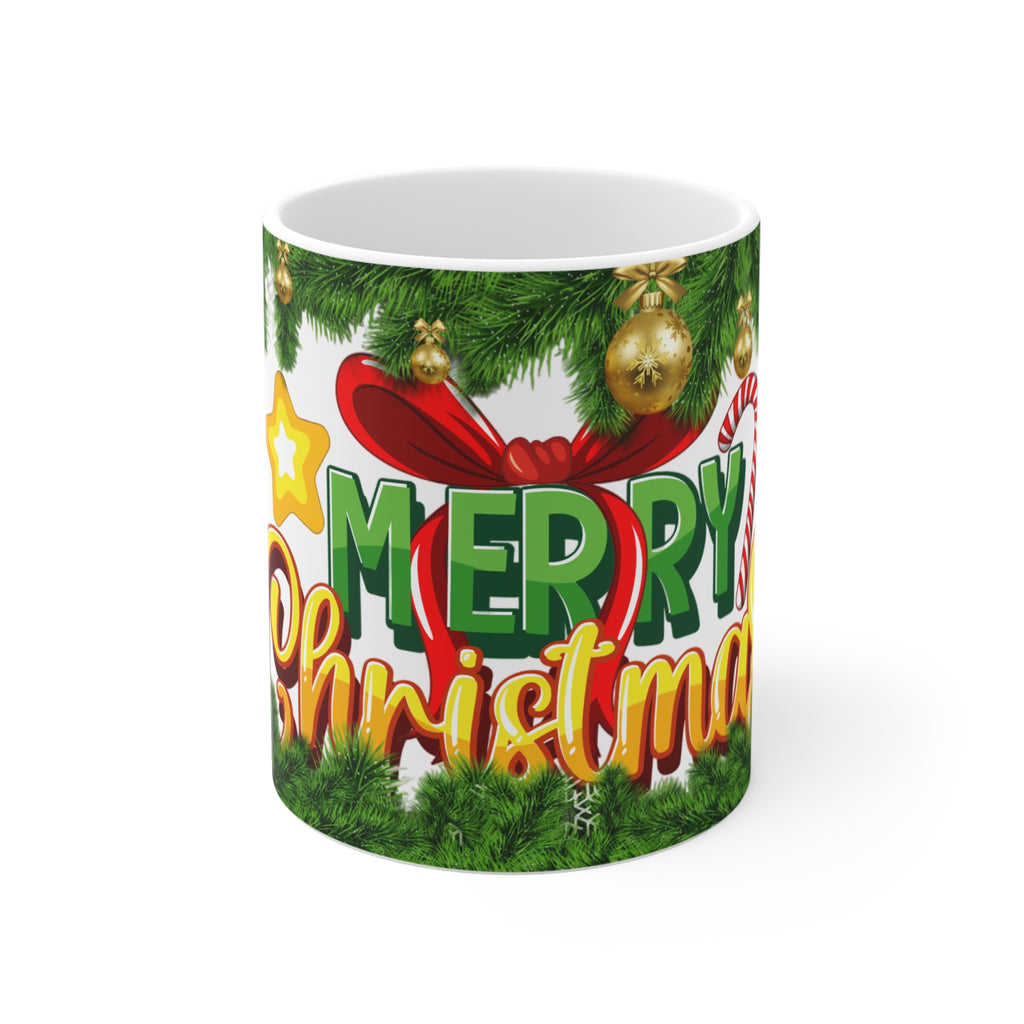 Merry Christmas Mug – Festive Holiday Coffee Cup