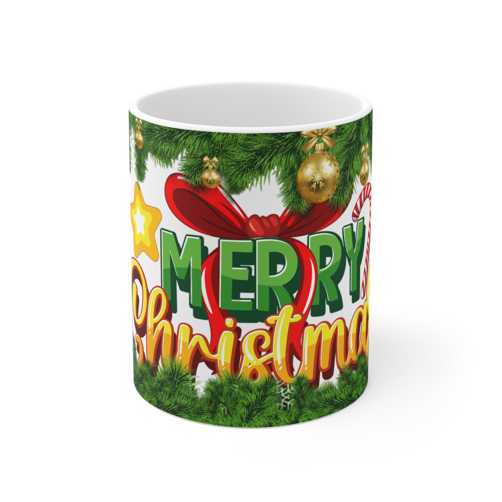 Merry Christmas Mug – Festive Holiday Coffee Cup