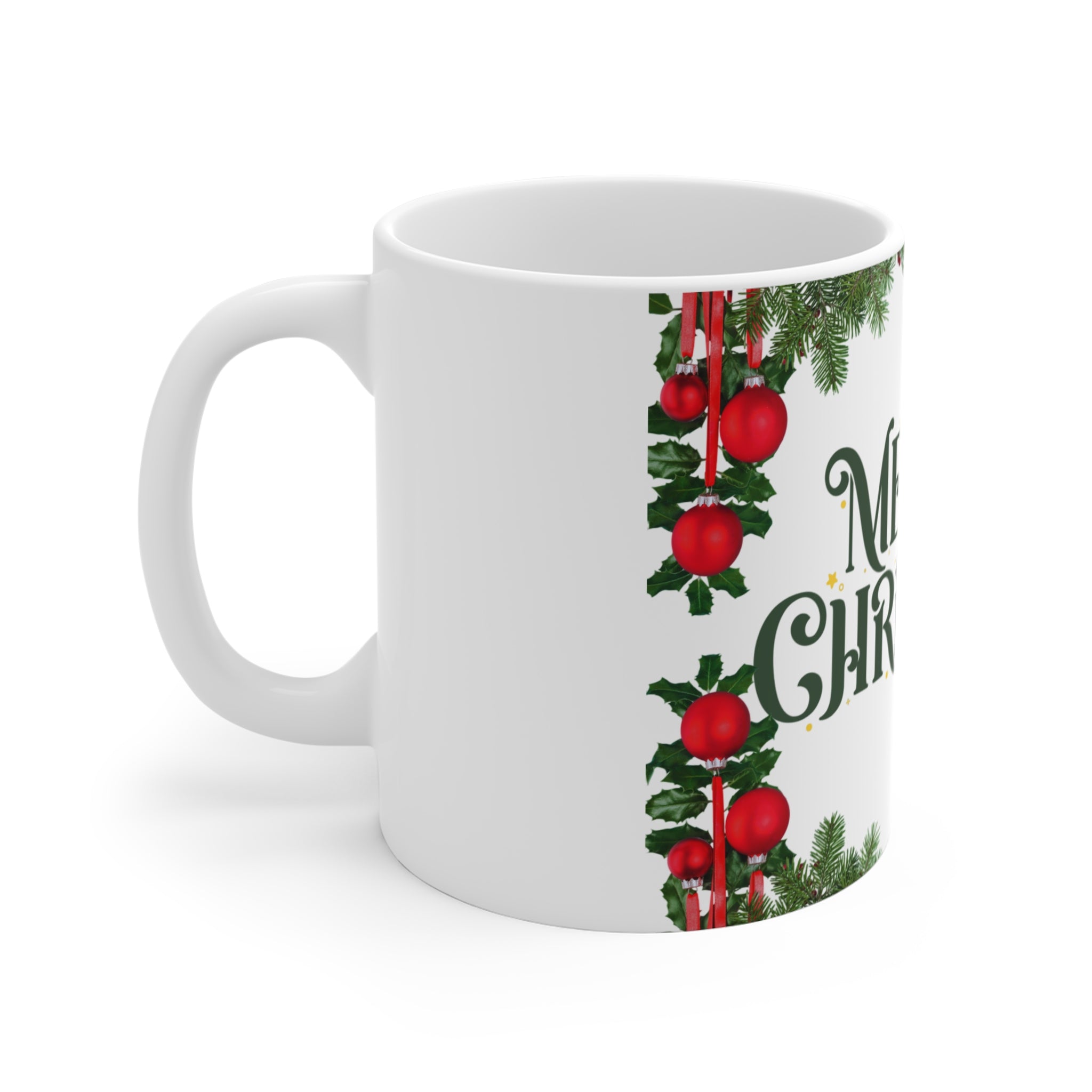 Merry Christmas Mug – Festive Holiday Coffee Cup