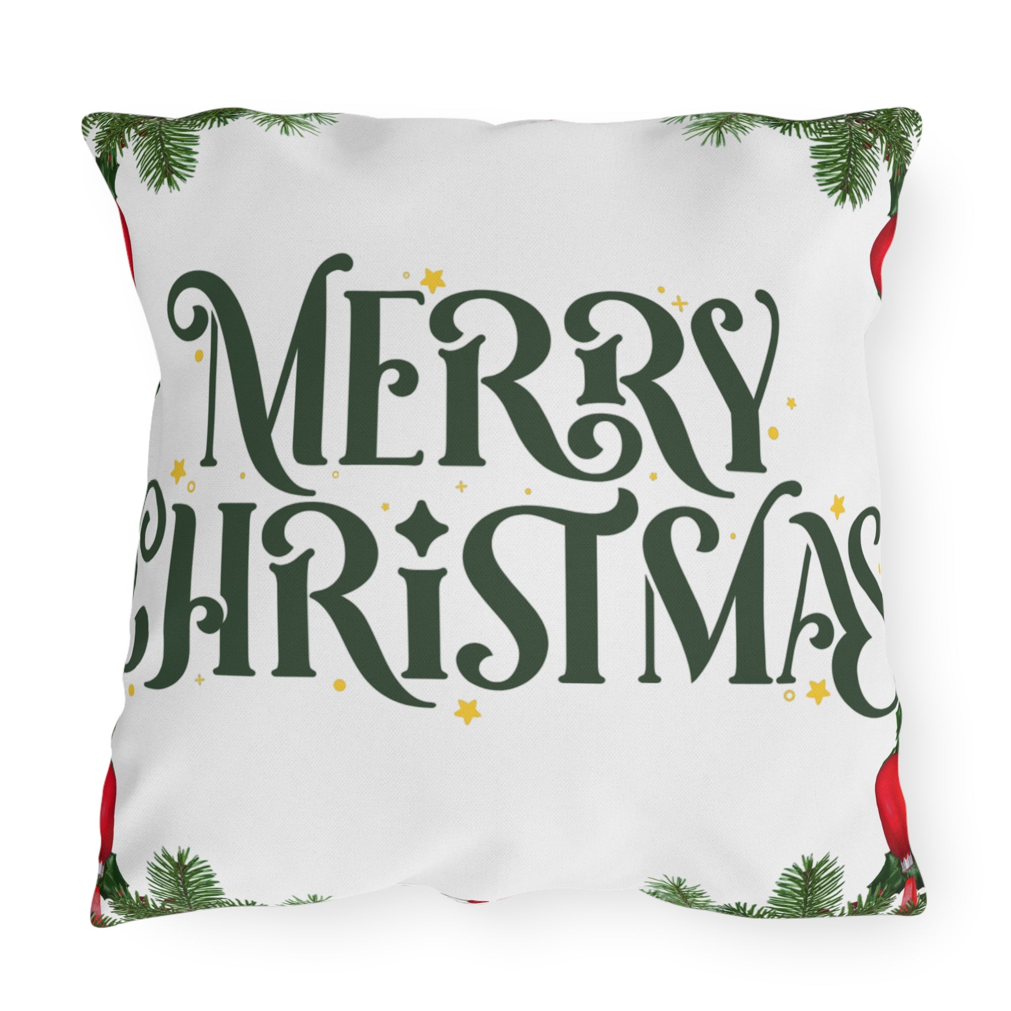Merry Christmas Decorative Throw Pillow