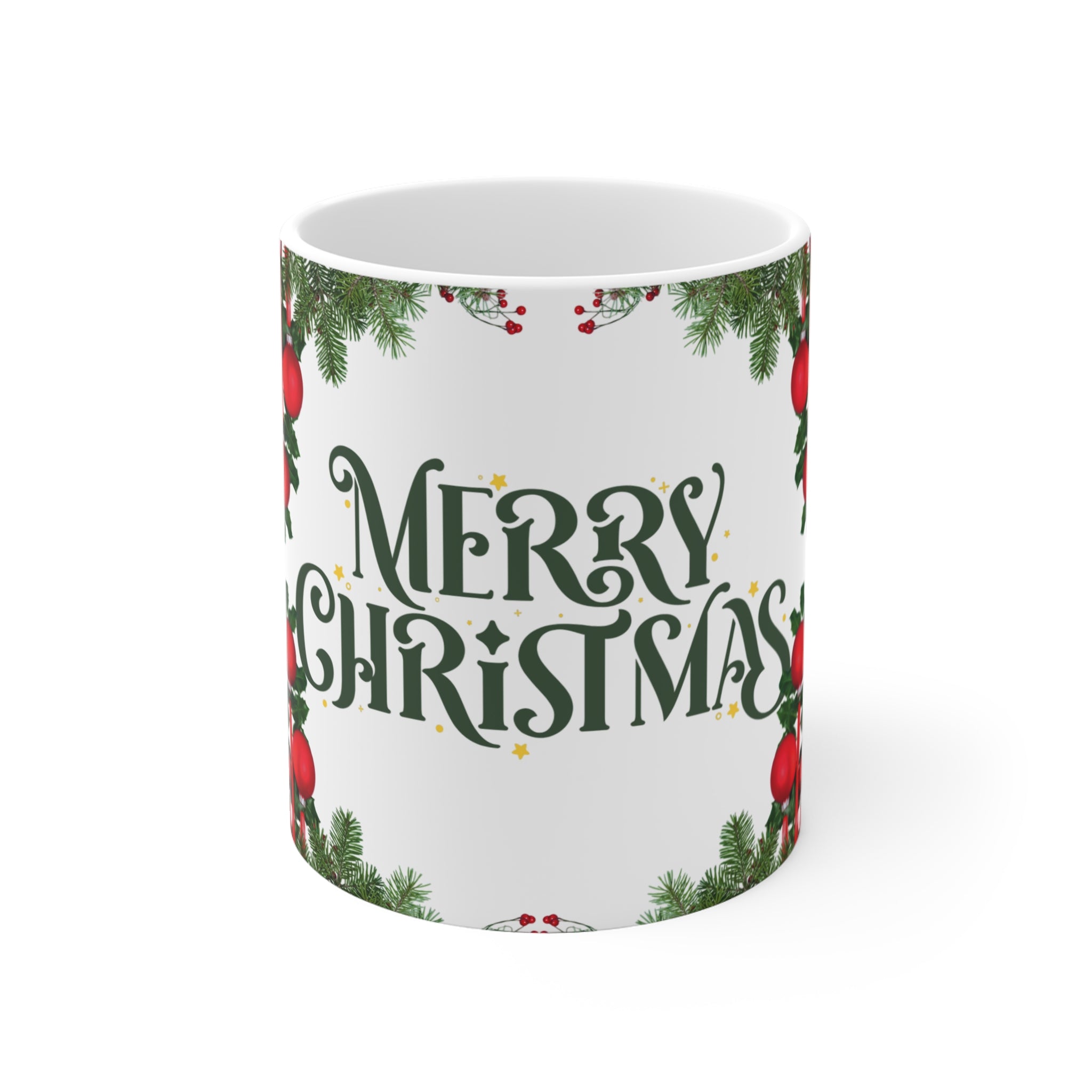Merry Christmas Mug – Festive Holiday Coffee Cup