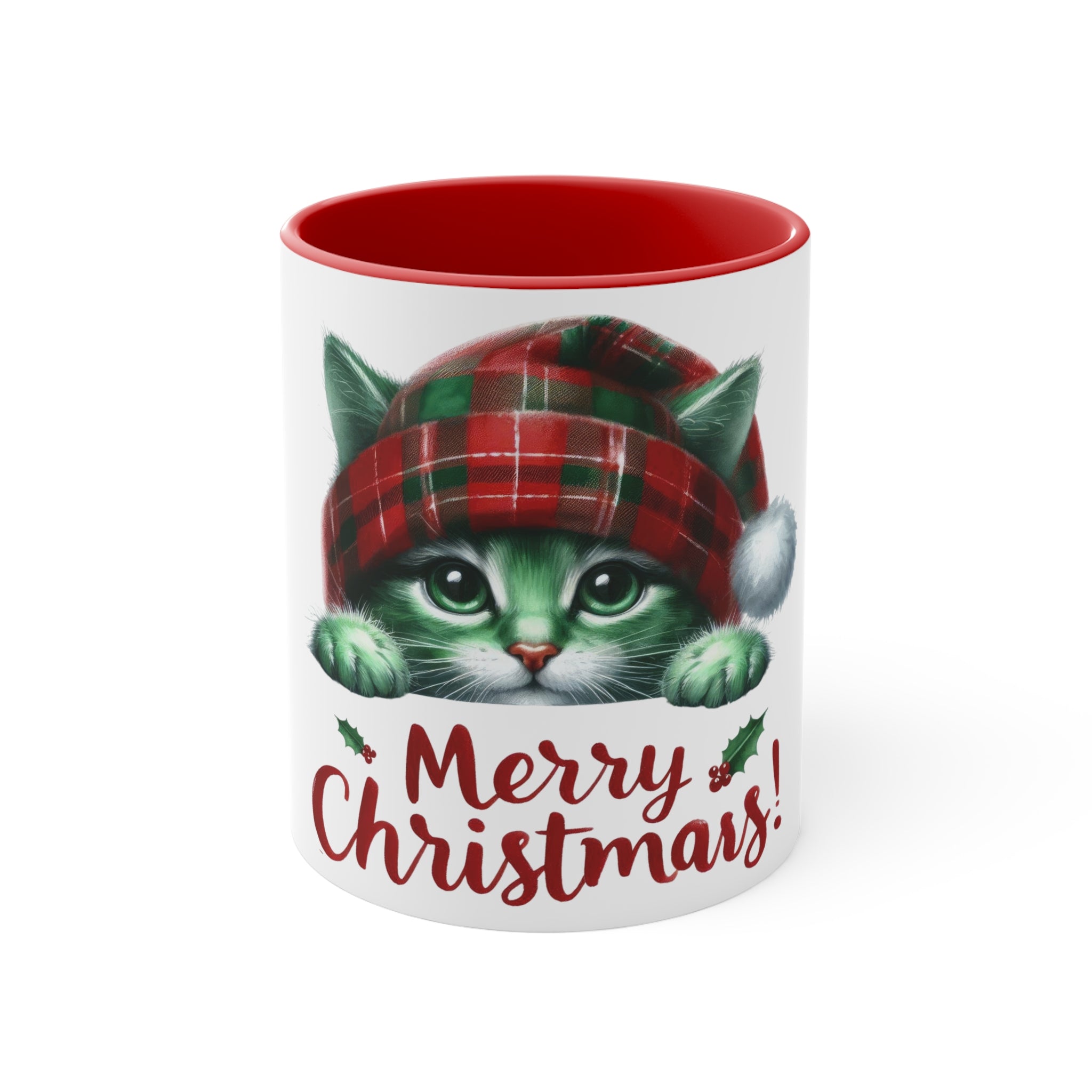 Merry Christmas Cat Mug