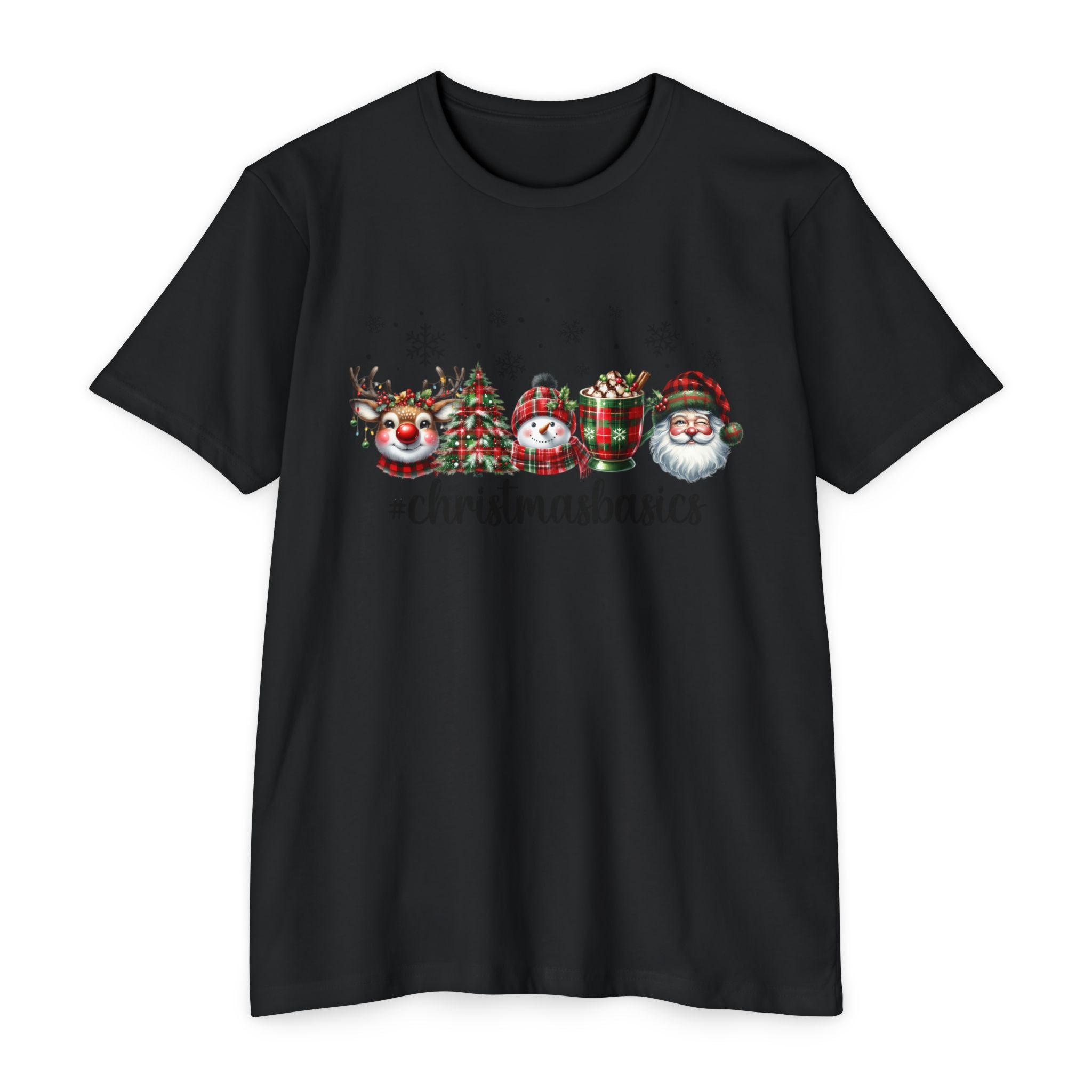Christmas Basics T-Shirt – Festive Holiday Tee (4 Colors)
