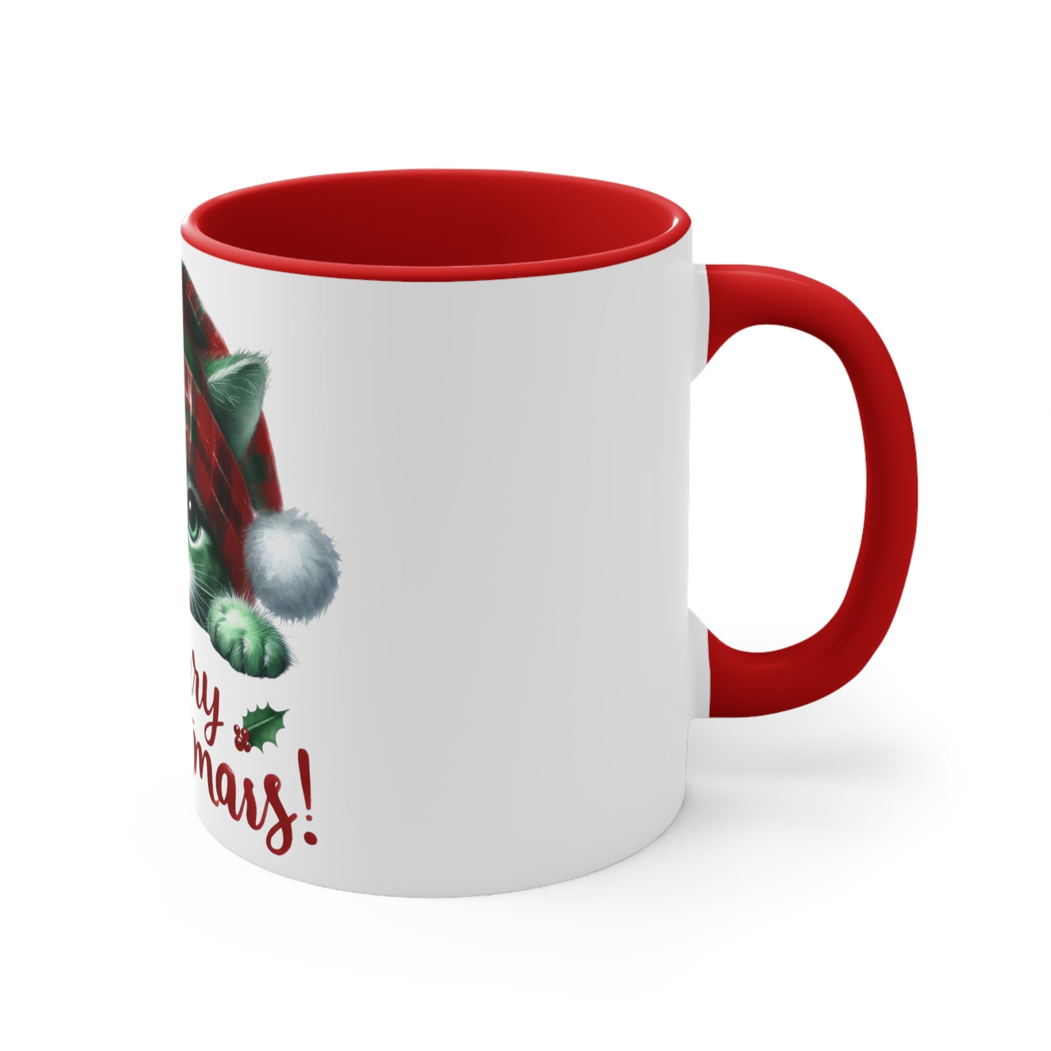 Merry Christmas Cat Mug
