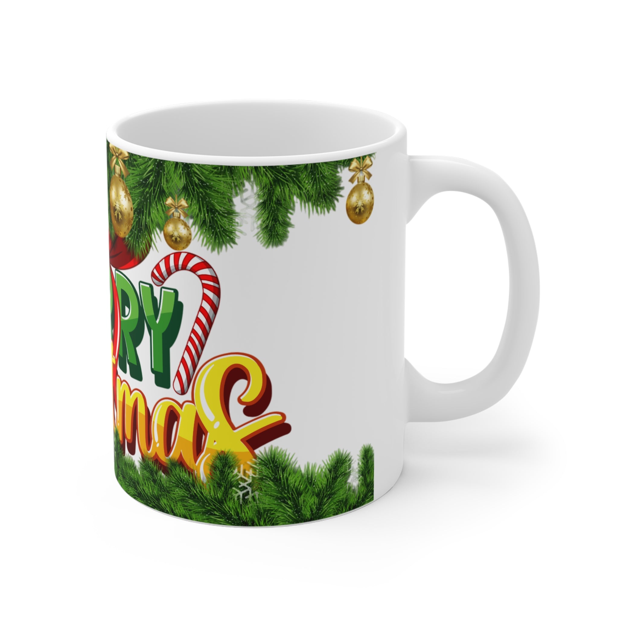 Merry Christmas Mug – Festive Holiday Coffee Cup