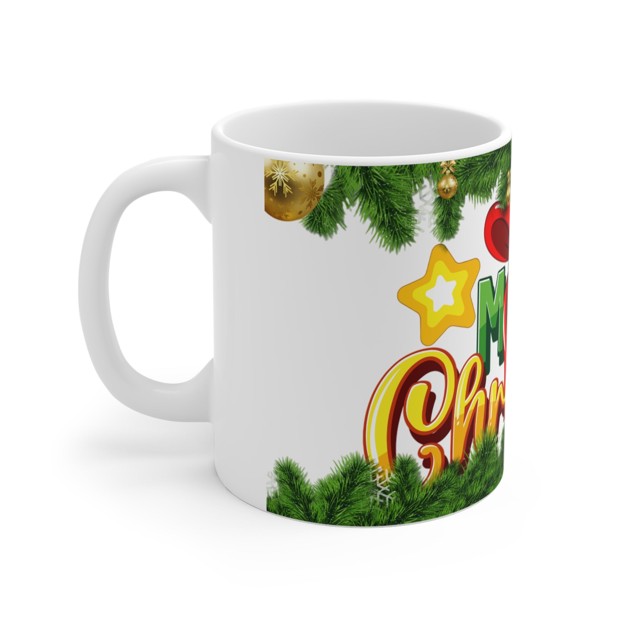 Merry Christmas Mug – Festive Holiday Coffee Cup