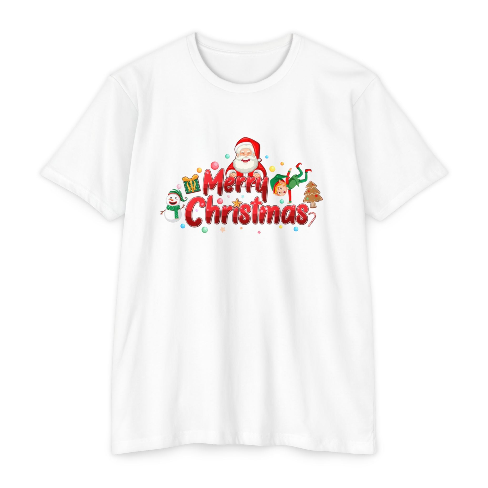 Merry Christmas Santa T-Shirt – Festive Holiday Tee