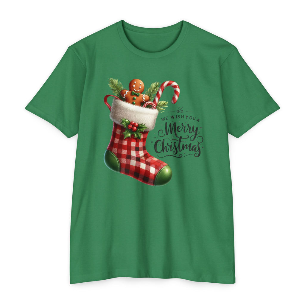 Christmas Stocking T-Shirt – Festive Holiday Tee