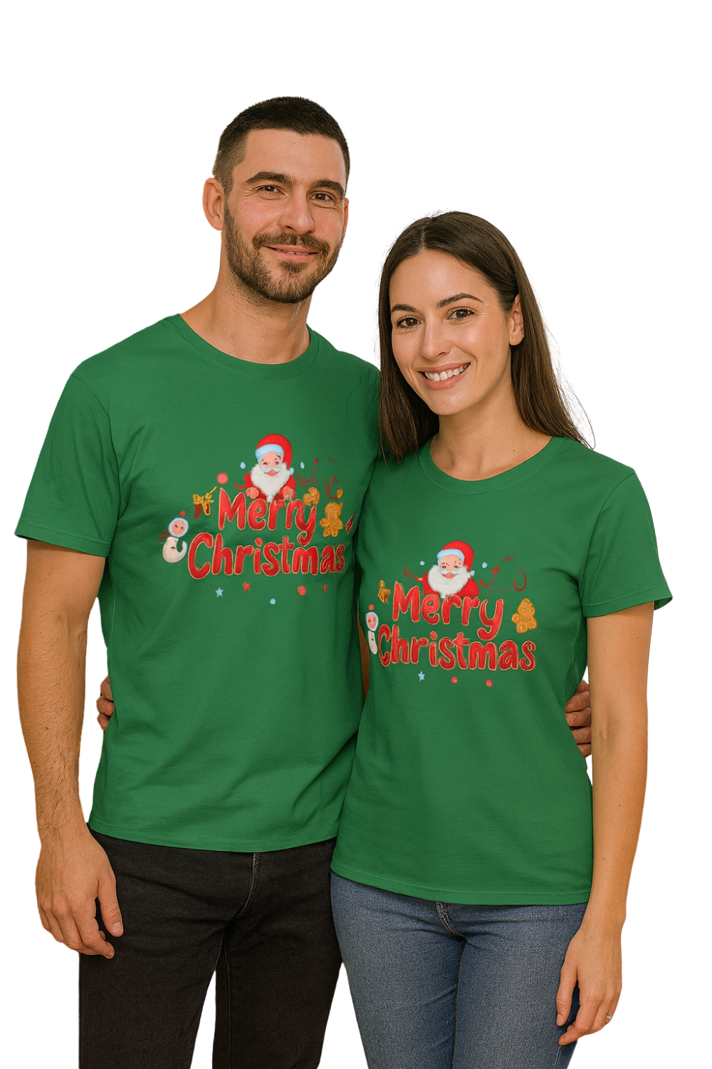 Merry Christmas Santa T-Shirt – Festive Holiday Tee